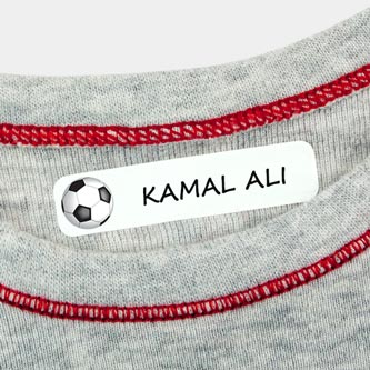 Small Iron-On Name Labels