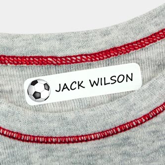 Small Iron-On Name Labels