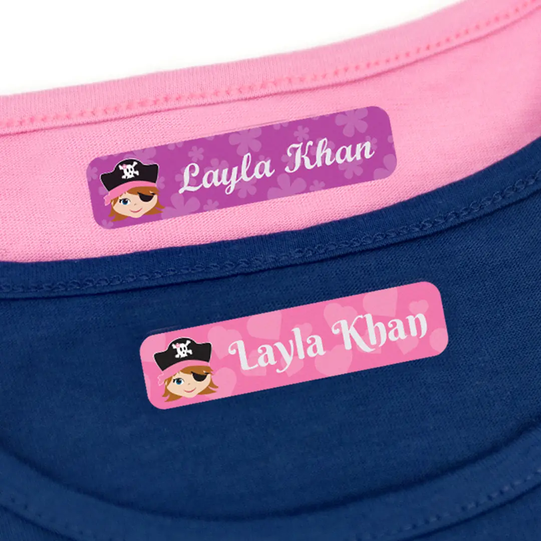 Small Iron-On Name Labels