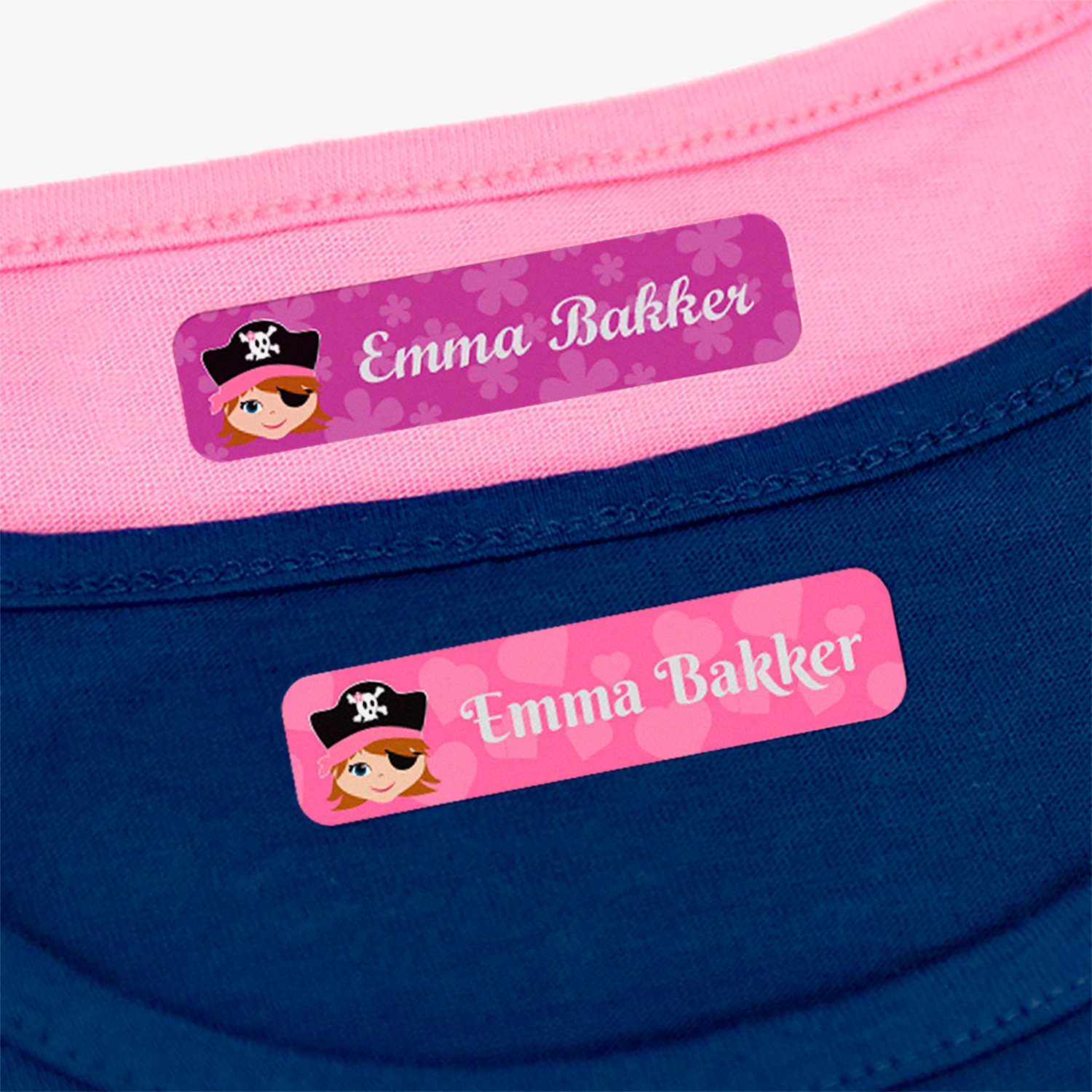Kleine naamlabels voor kleding Kleine naamlabels voor kleding