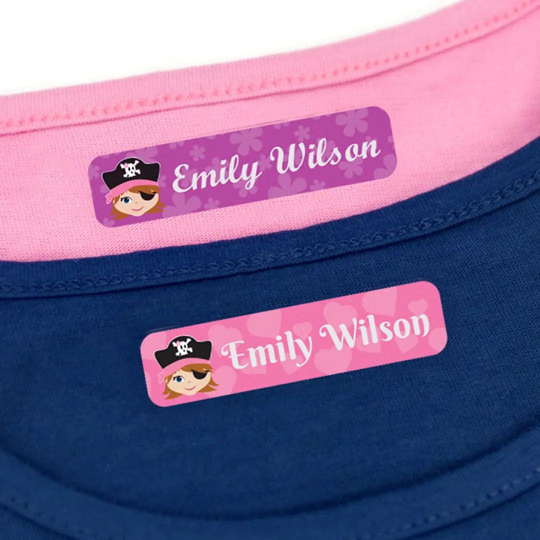 Small Iron-On Name Labels