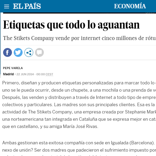 Etiquetas que todo lo aguantan
