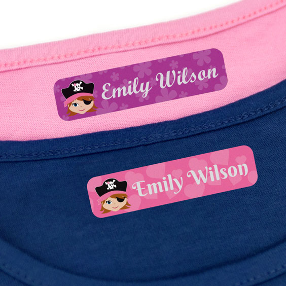 Small Iron-On Name Labels