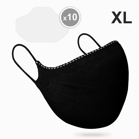 Máscara Proteção XL + pack 10 filtros