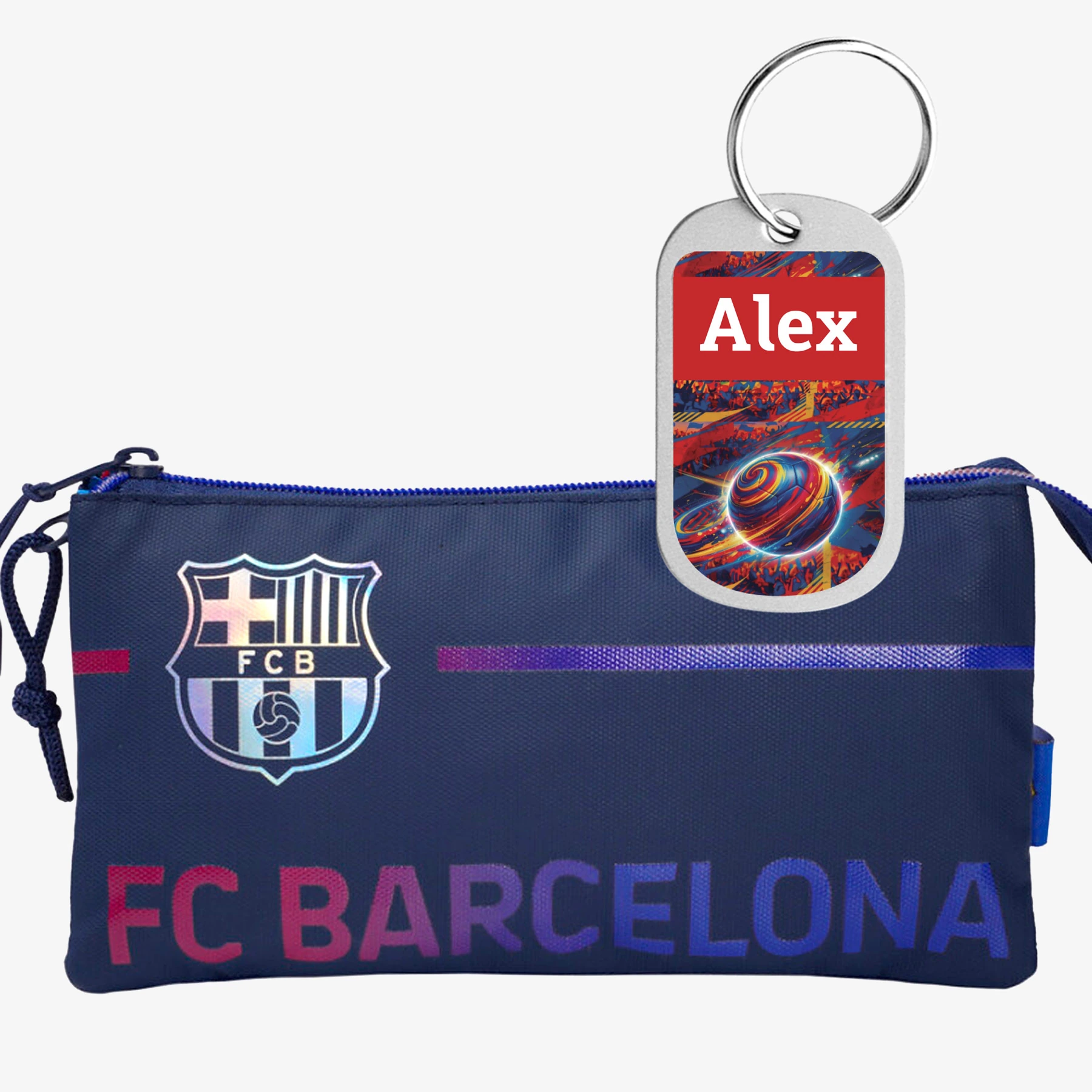 FC Barcelona Triple Pencil Case