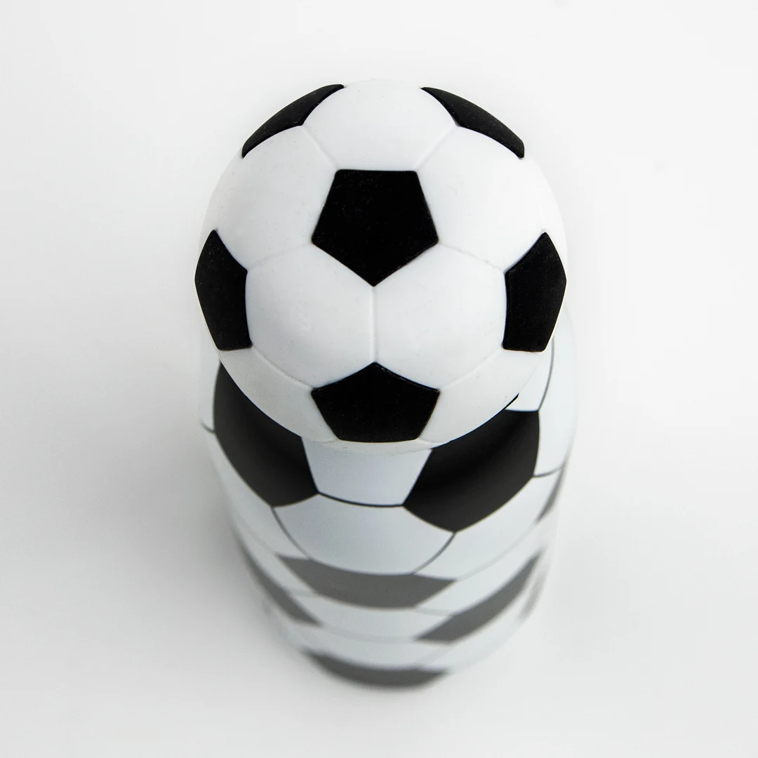 Personaliseerbare thermosfles Football Tandem 500 ml Personaliseerbare thermosfles Football Tandem 500 ml