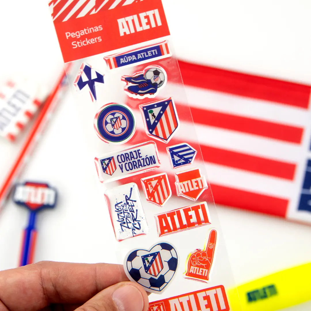 Set de papelería Atlético de Madrid