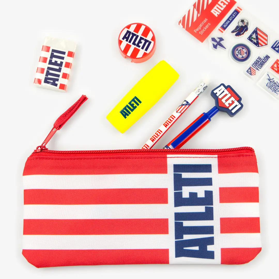 Set de papelería Atlético de Madrid