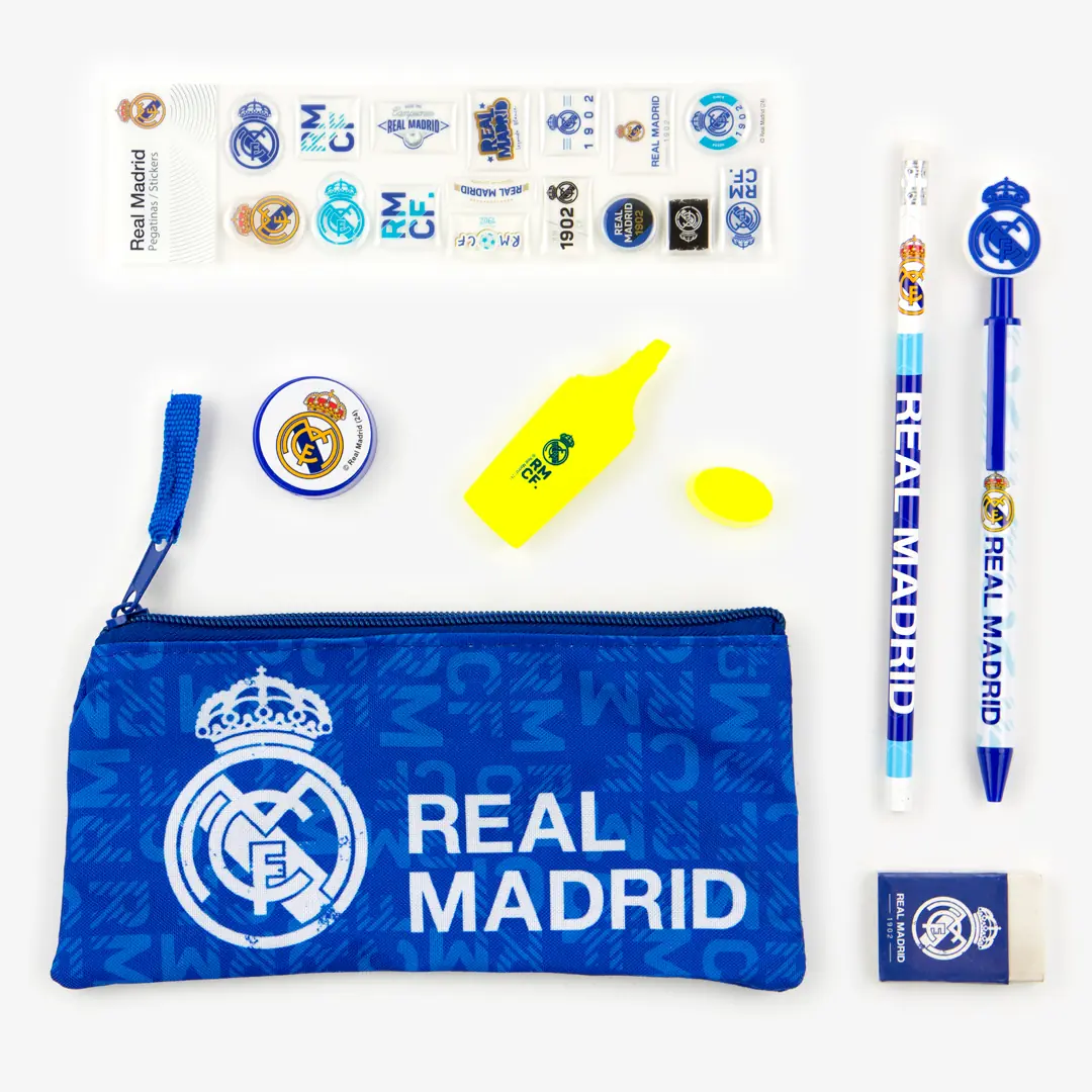 Set de papelería Real Madrid