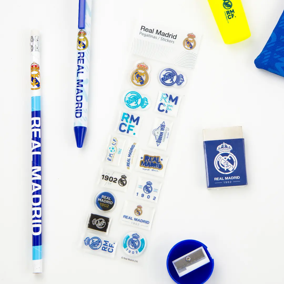 Set de papelería Real Madrid