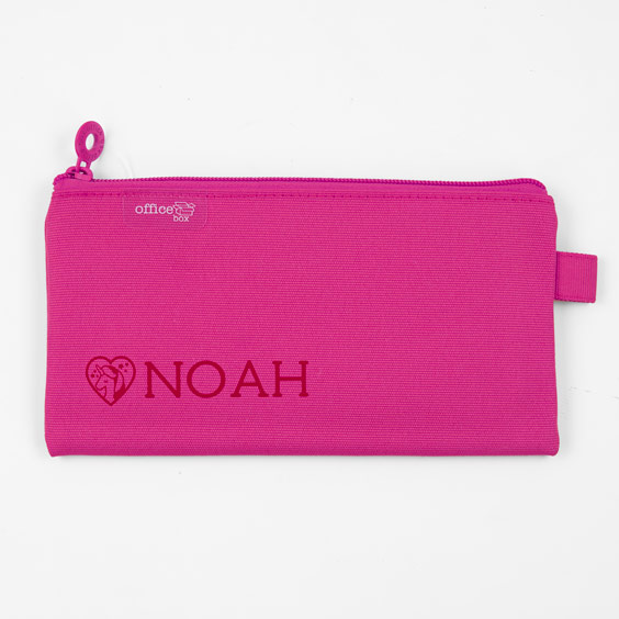 Personalised flat pencil cases