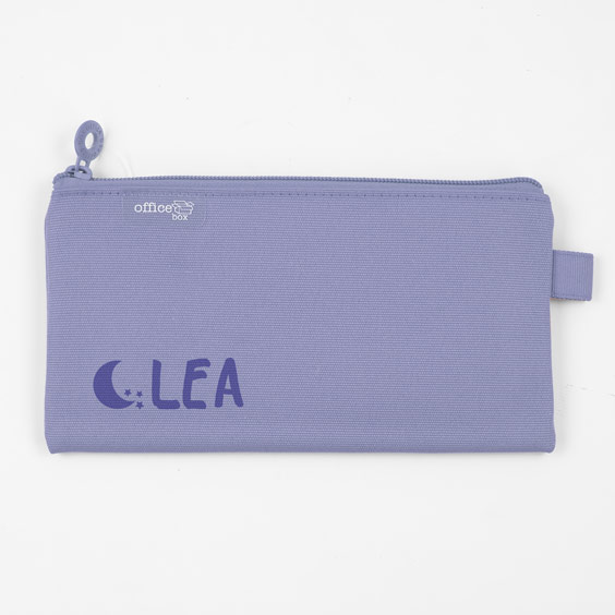 Personalized flat pencil cases