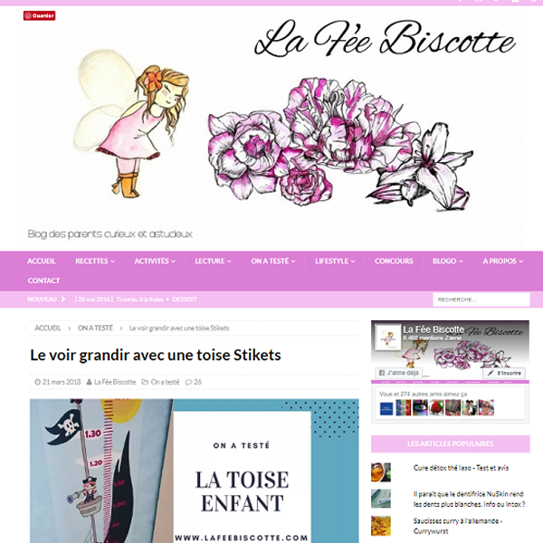 Le voir grandir avec une toise ...