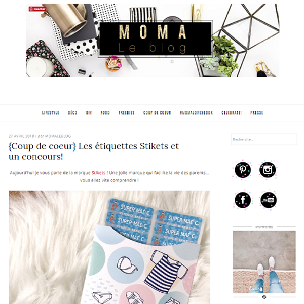 {Coup de coeur} Les étiquettes ...