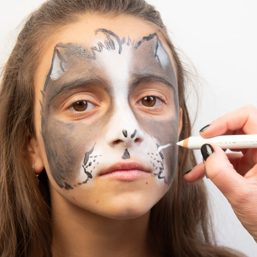 Set de 6 lápices de pintura para la cara de colores metálicos GIOTTO Make Up