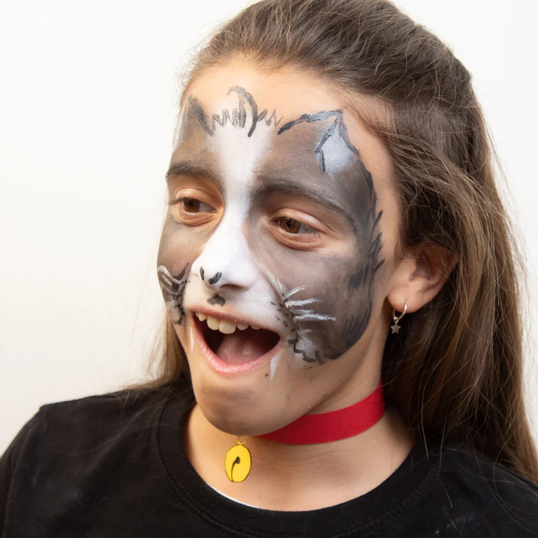 Set de 6 lápices de pintura para la cara de colores metálicos GIOTTO Make Up