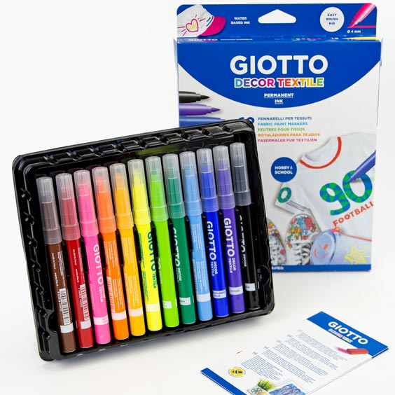 Giotto Fabric Markers