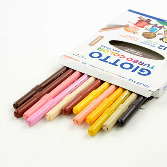 Giotto Markers Skin tones Stikets
