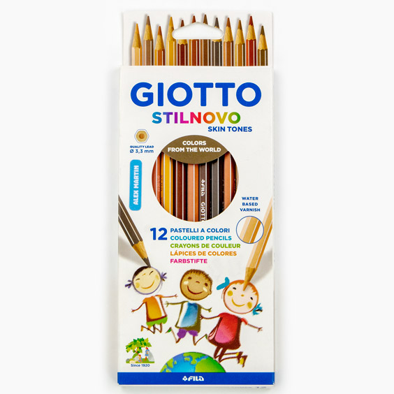 Giotto pencils Stilnovo skin tones