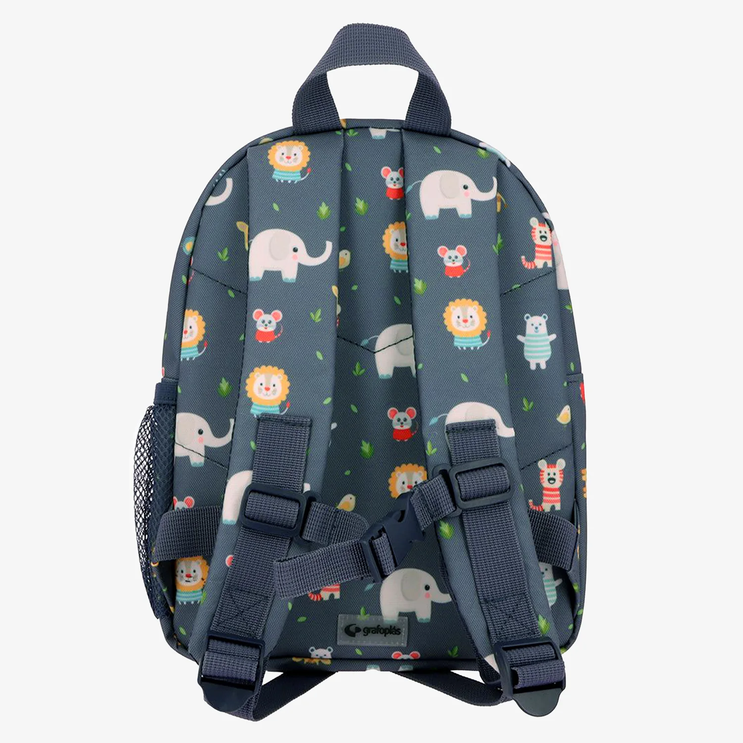 PL- Backpack Kids Grafoplas Safari Grey PL- Backpack Kids Grafoplas Safari Grey