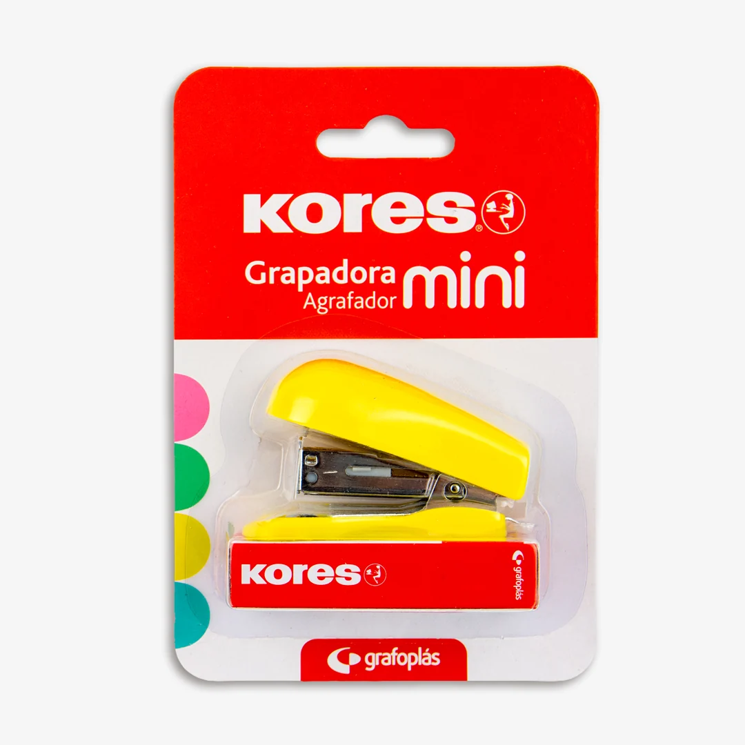 GRAFOPLAS Mini grapadora KORES