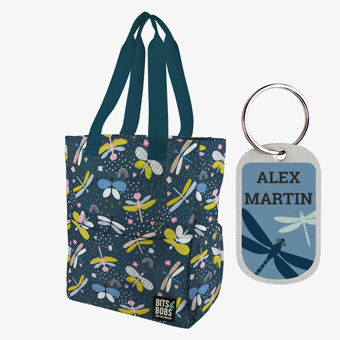 Tote Bag B&B Dragon Fly Customisable
