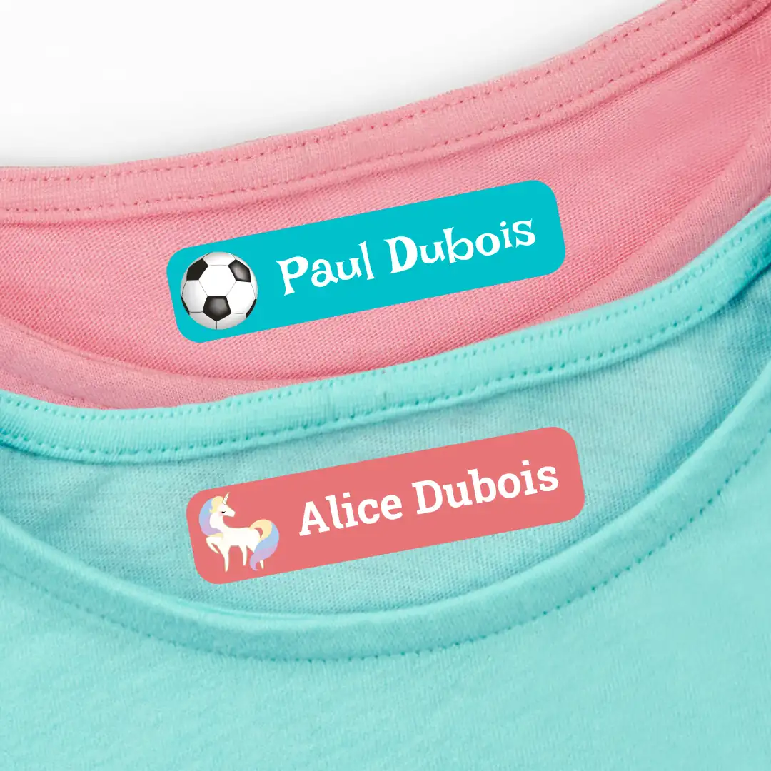 Etiquettes Vêtements Petites