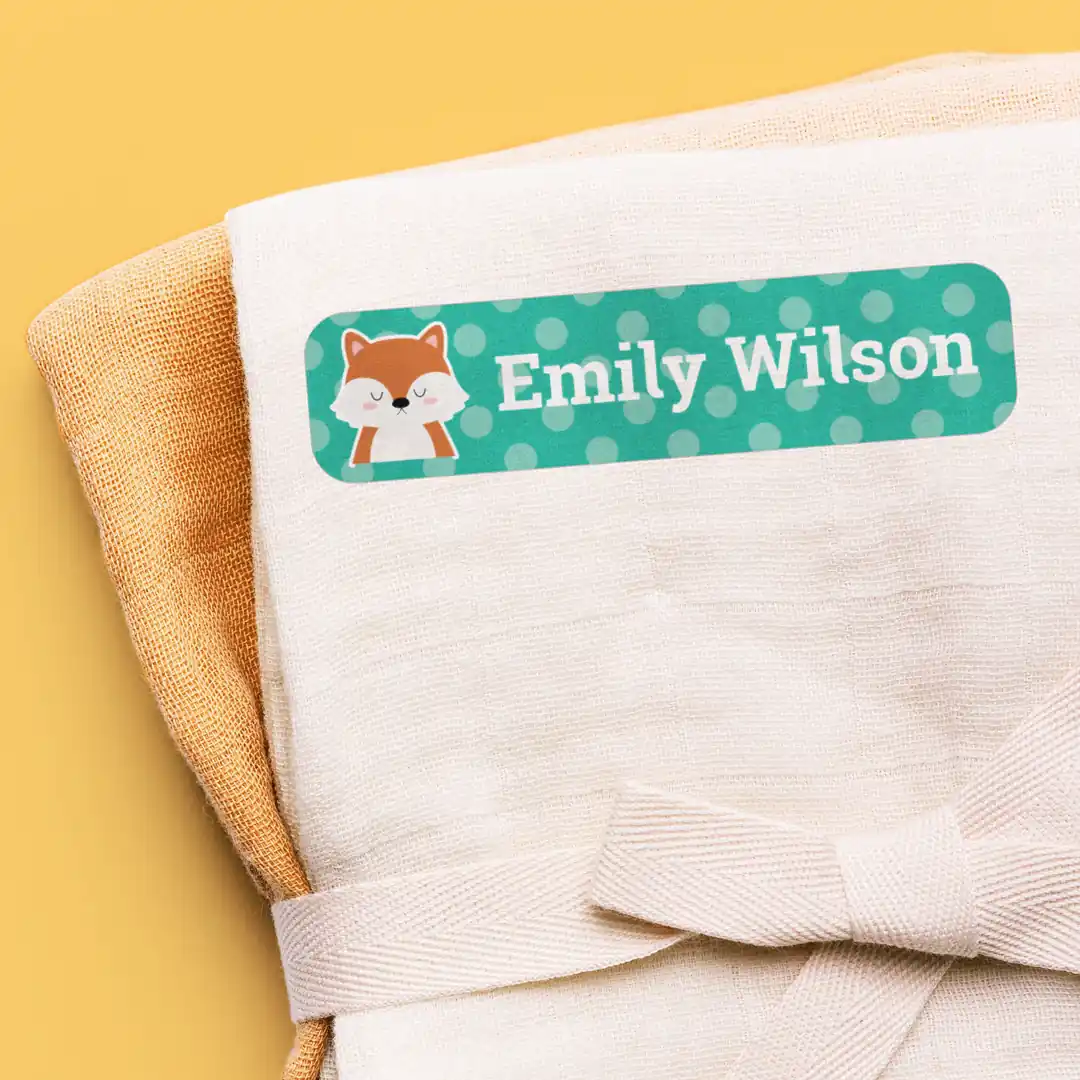 Small Iron-On Name Labels