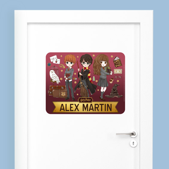 Personalized Harry Potter Anime Wall Decals