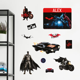 Adesivo personalizzato di The Batman