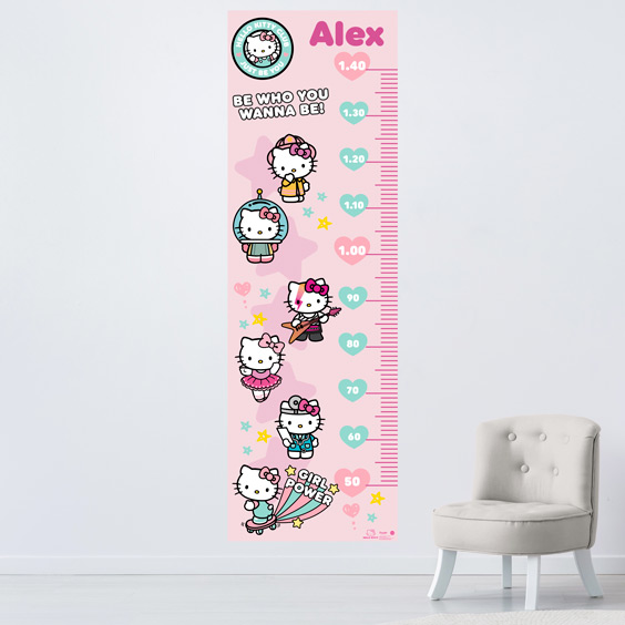 Hello Kitty Custom Growth Chart