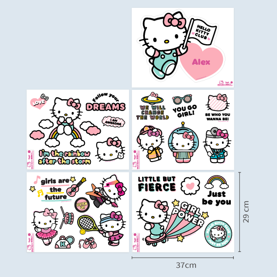 Hello Kitty Custom Wall Sticker