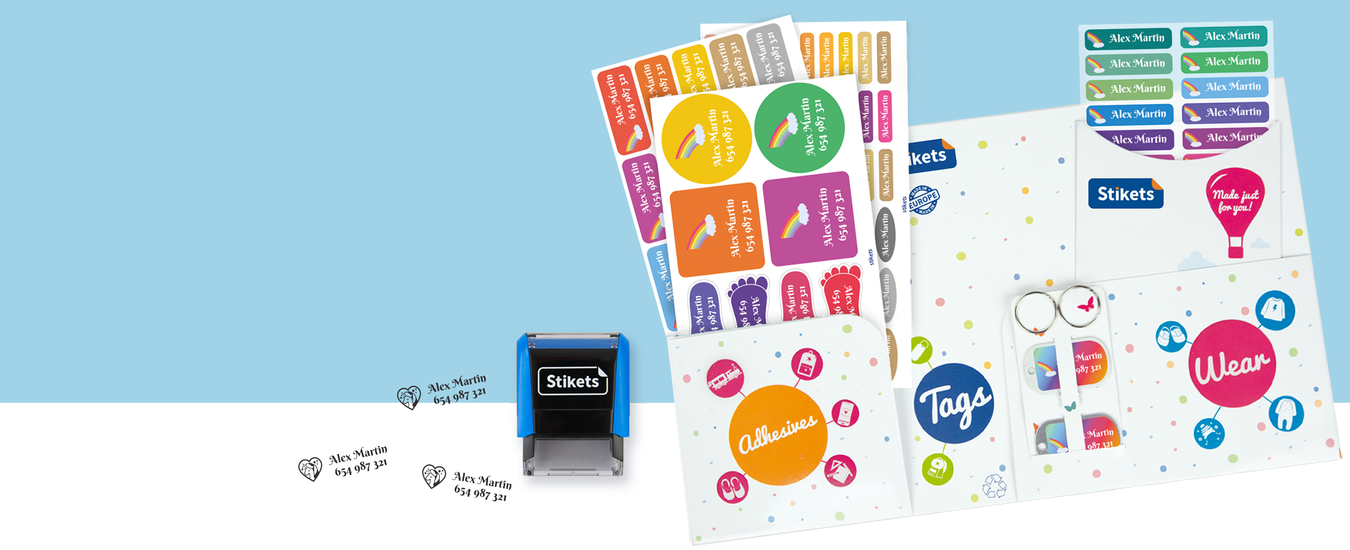 profunditat_La soluzione più completa<br />
per mettere il nome a tutto<br />
<br />
Identifica vestiti e<br />
material escolastico<br />
per un anno intero