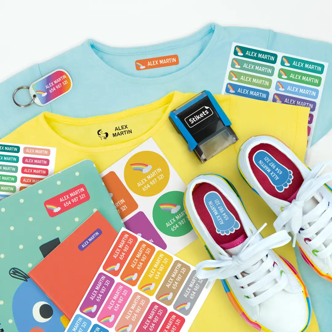 Label Pack and Custom Stamp