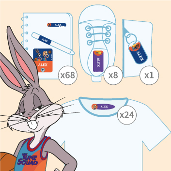 Looney Tunes Label Pack