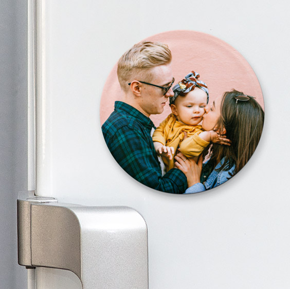 Personalized Round Fridge Magnets 38mm