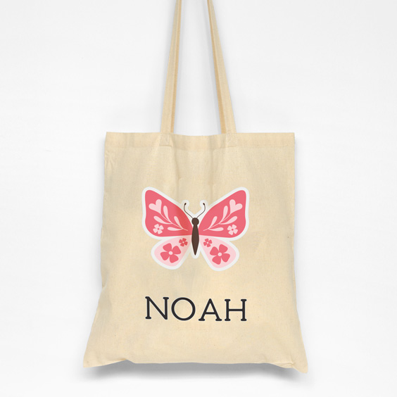 Personalized Cotton Tote Bag with Icon and Twinie®️