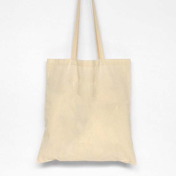 Sac Tote bag en coton beige personnalisé