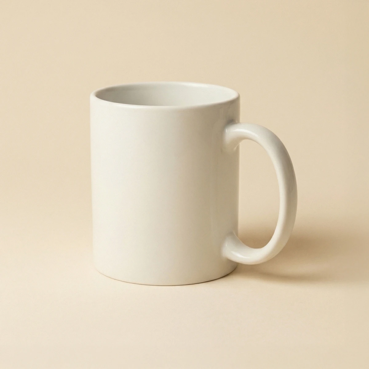 White Ceramic Mug