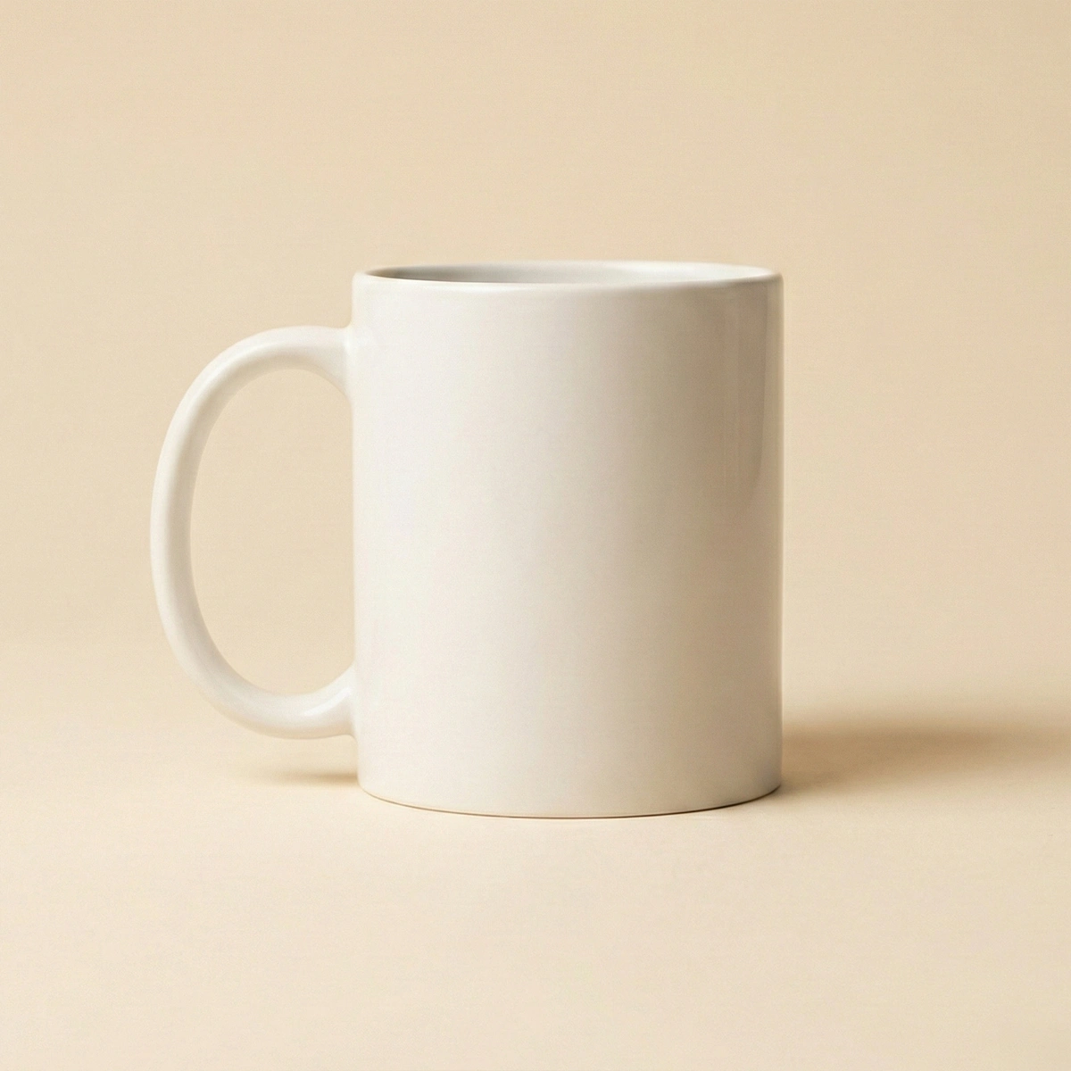 White Ceramic Mug
