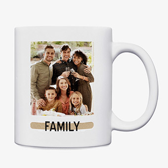 Tazza personalizzata in ceramica con foto