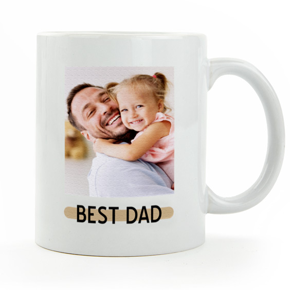 Personalisierte Keramik-Tasse mit Foto