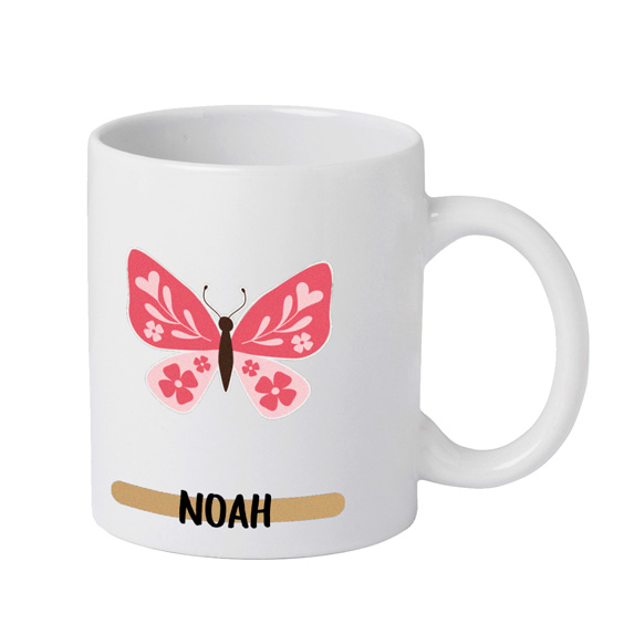 Personalized Ceramic Mug with Icon or Twinie®️