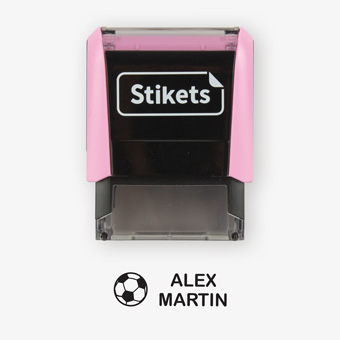 ​Pink pastel custom stamp