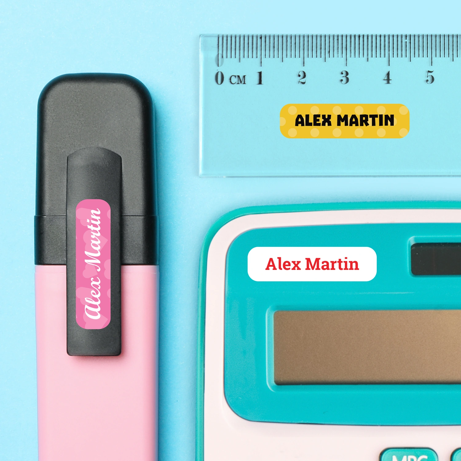 Mini Name Stickers Mini Name Stickers