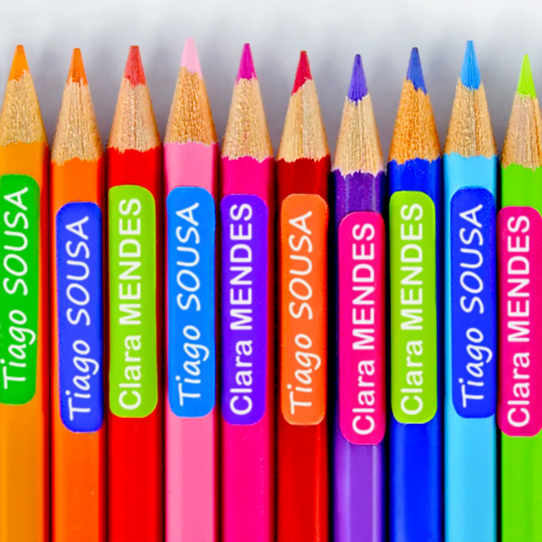 Etiquetas autocolantes minis