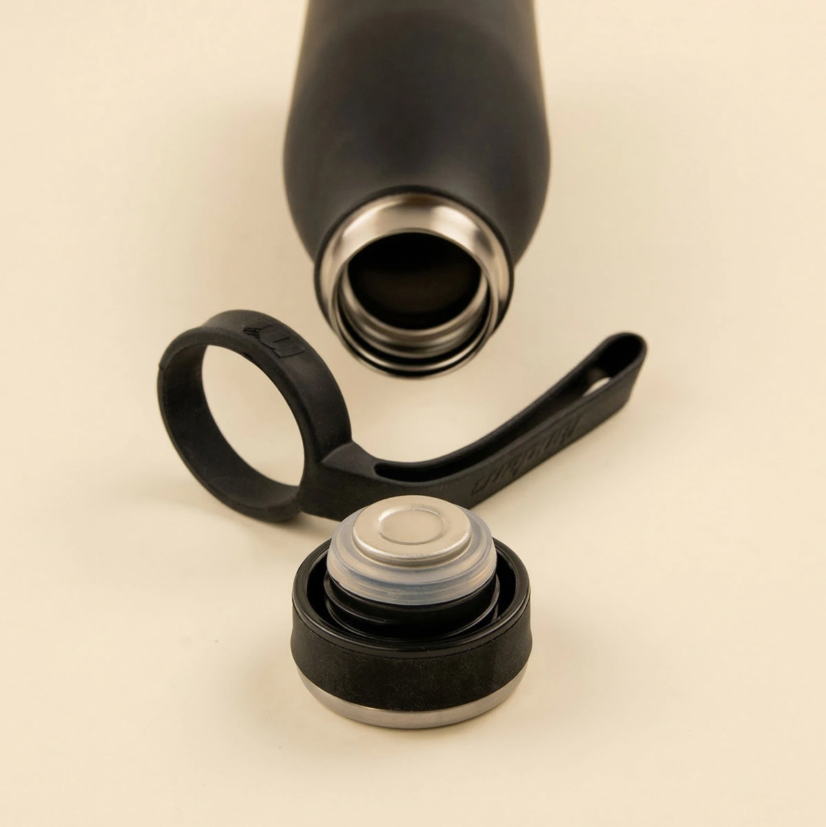 Gourde isotherme personnalisée Tandem 350ml noire