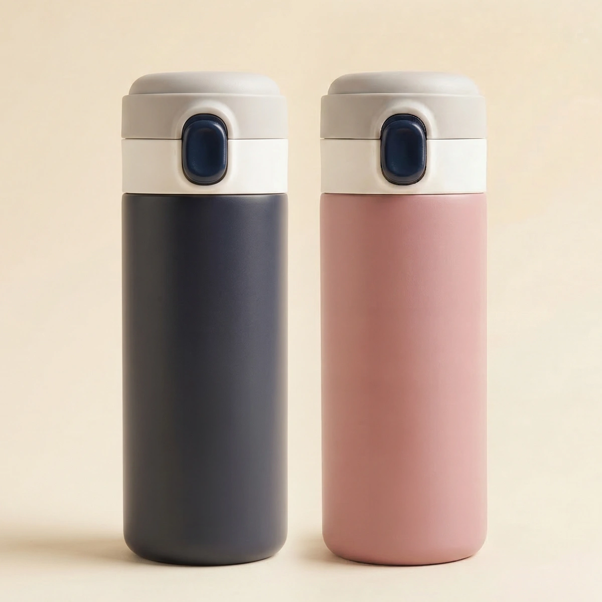 Gourde en acier inoxydable Monbento 360ml rose