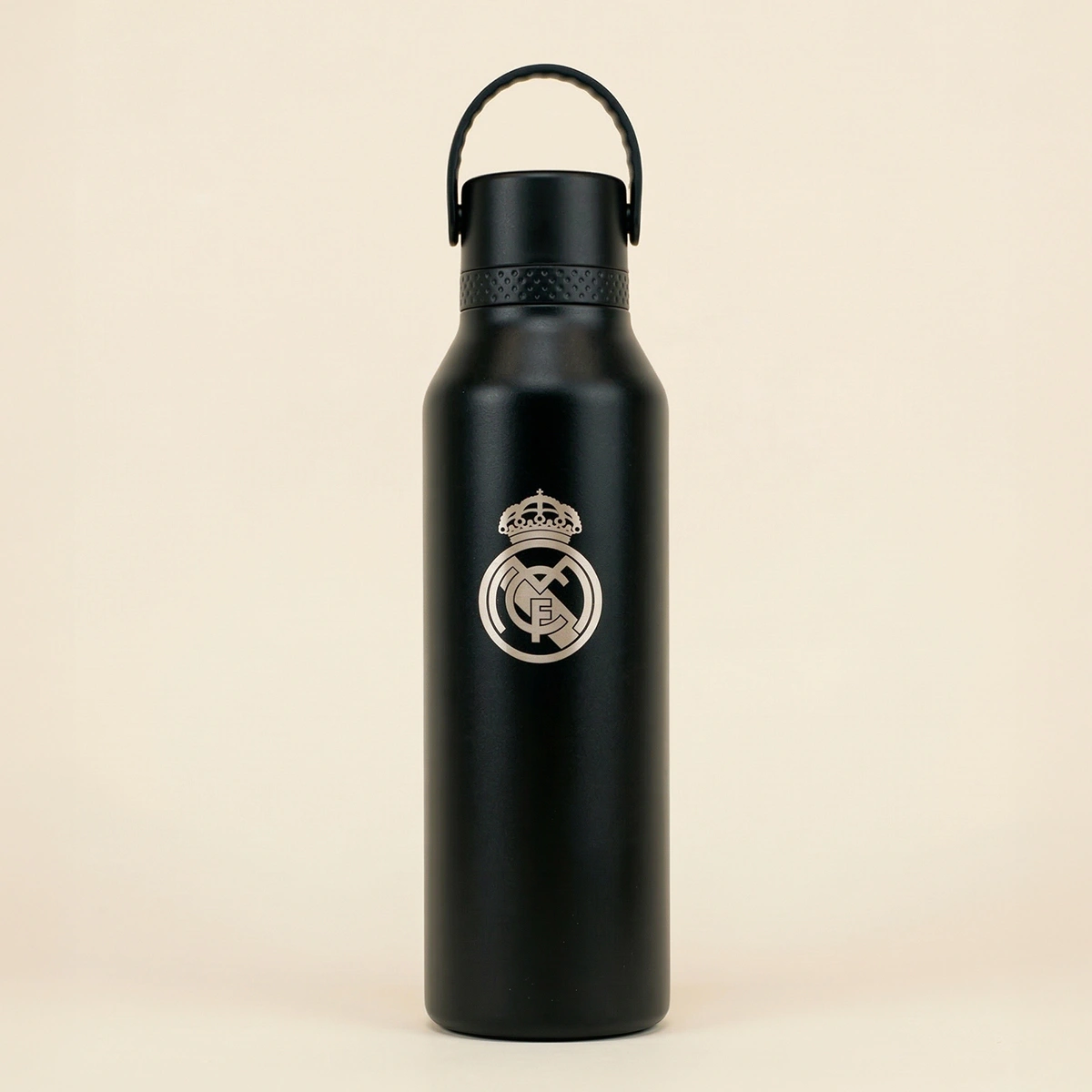 Gourde Real Madrid Runbott 600 ml personnalisée – noire
