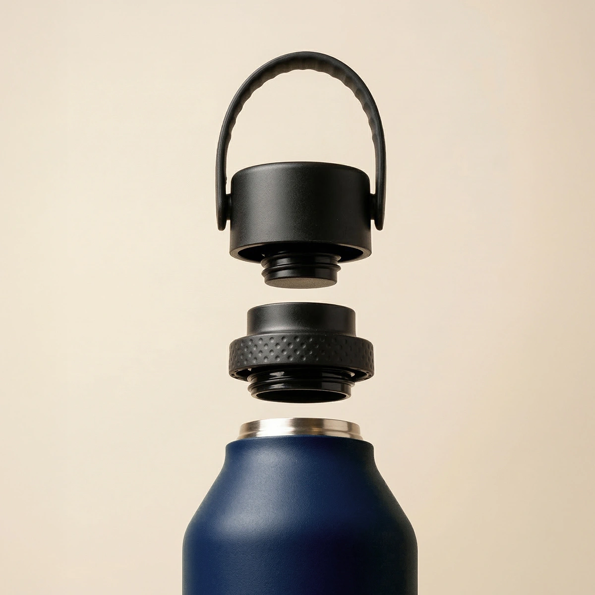 Gourde Porto Runbott 600 ml personnalisée – bleu marine